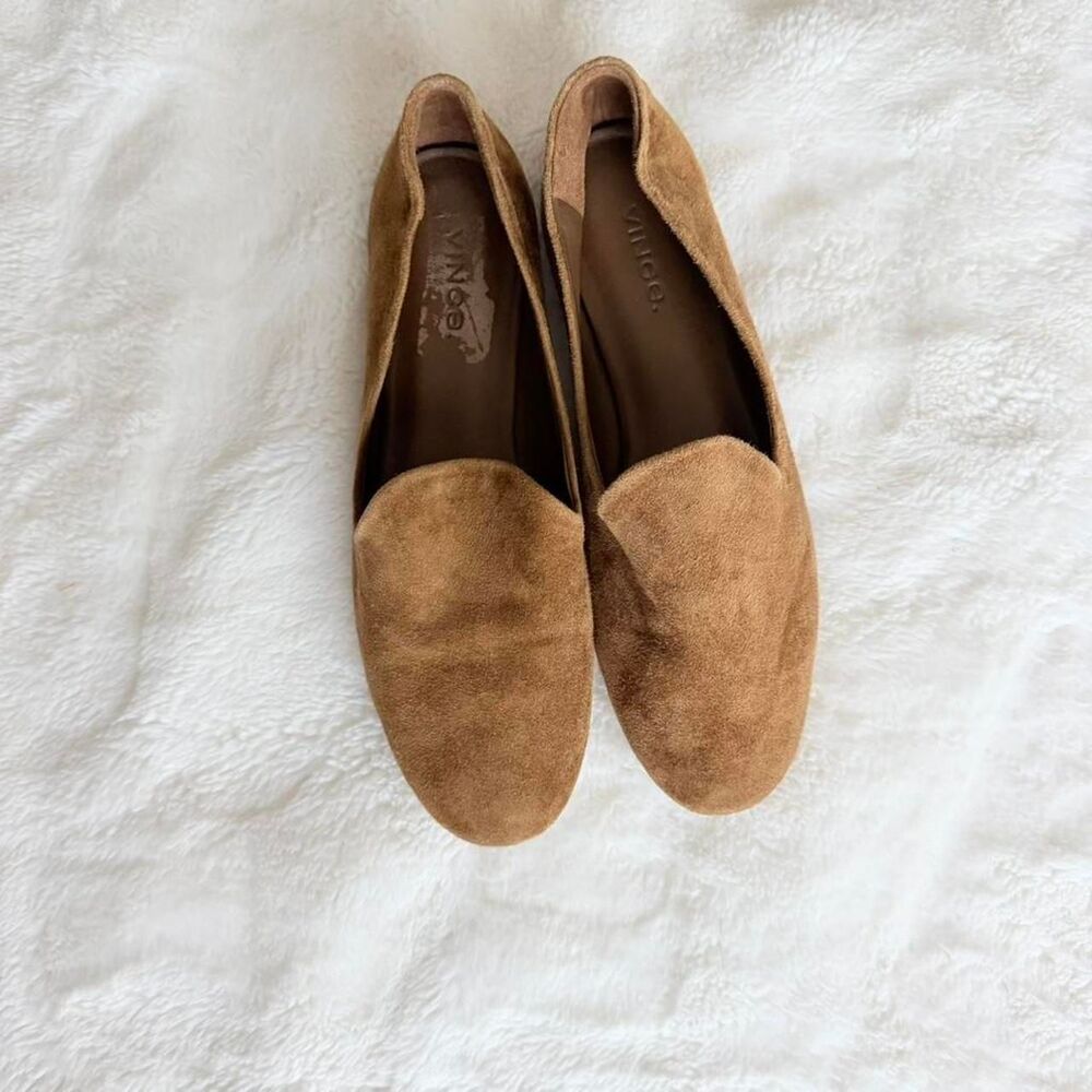 Vince Women's Tan and Brown Loafers 6 - Picture 6 of 8